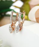 dual use diamond earrings