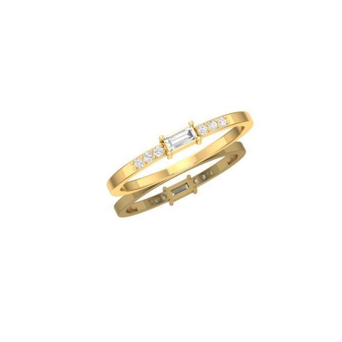 Baguette Brilliance Band Ring