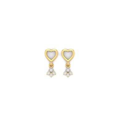 Dazzling Love Drops Studs