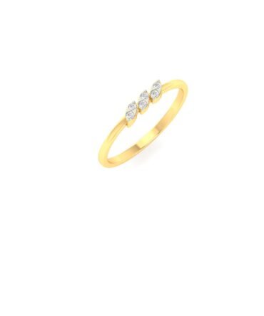 Elysian Diamond Arc Ring