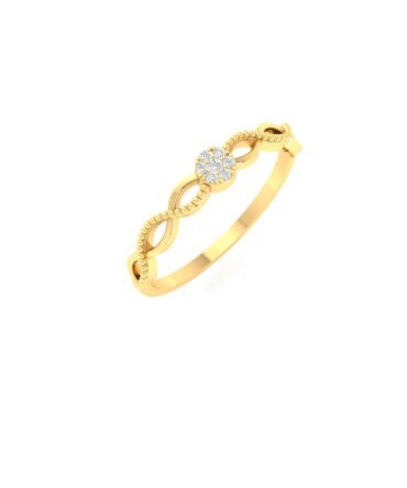 Helix Trellis Diamond Ring