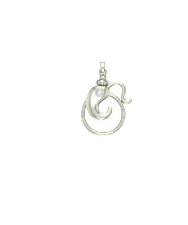 Vighnaharta Aum Serenity Pendant