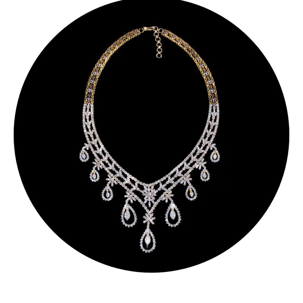 Diamond Necklace - Jewelled Gemz