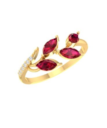 Adelina Gold Diamond Ring